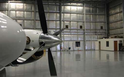 hangar interior