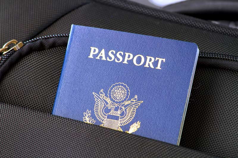 passport for private flight